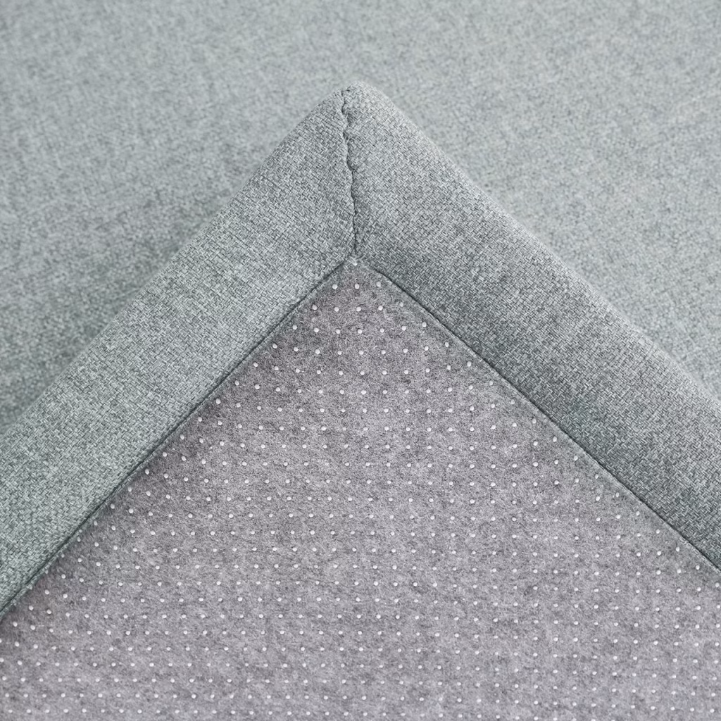 Elula Living Green Linen Play Mat Flexibility