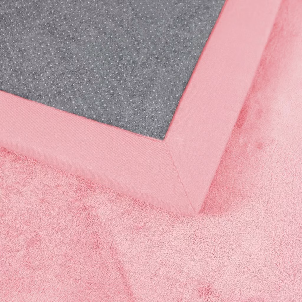 Elula Living Pink Soft Touch Play Mat Close Up
